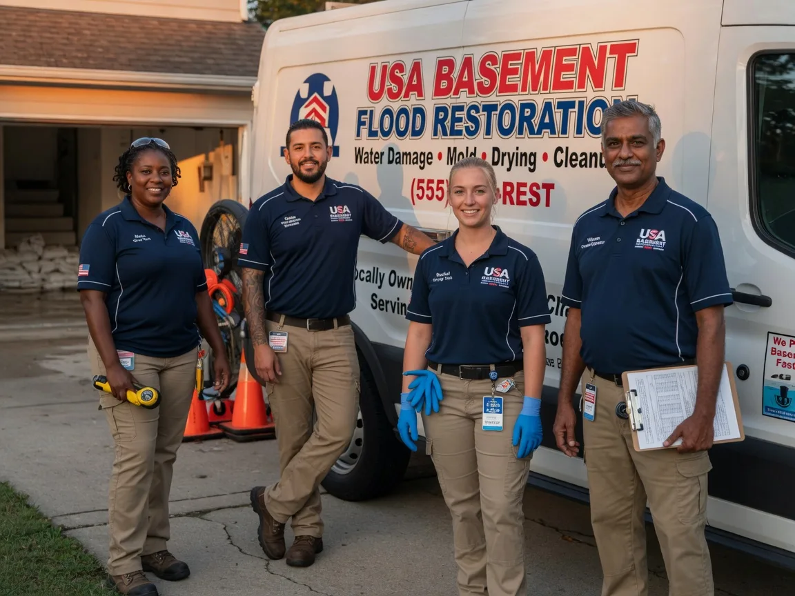 Basement Flood Cleanup company in Grove City, PA